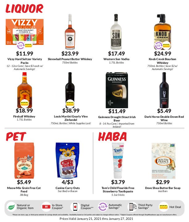 Woodman's Market (IL) Weekly Ad Flyer January 21 to January 27, 2021