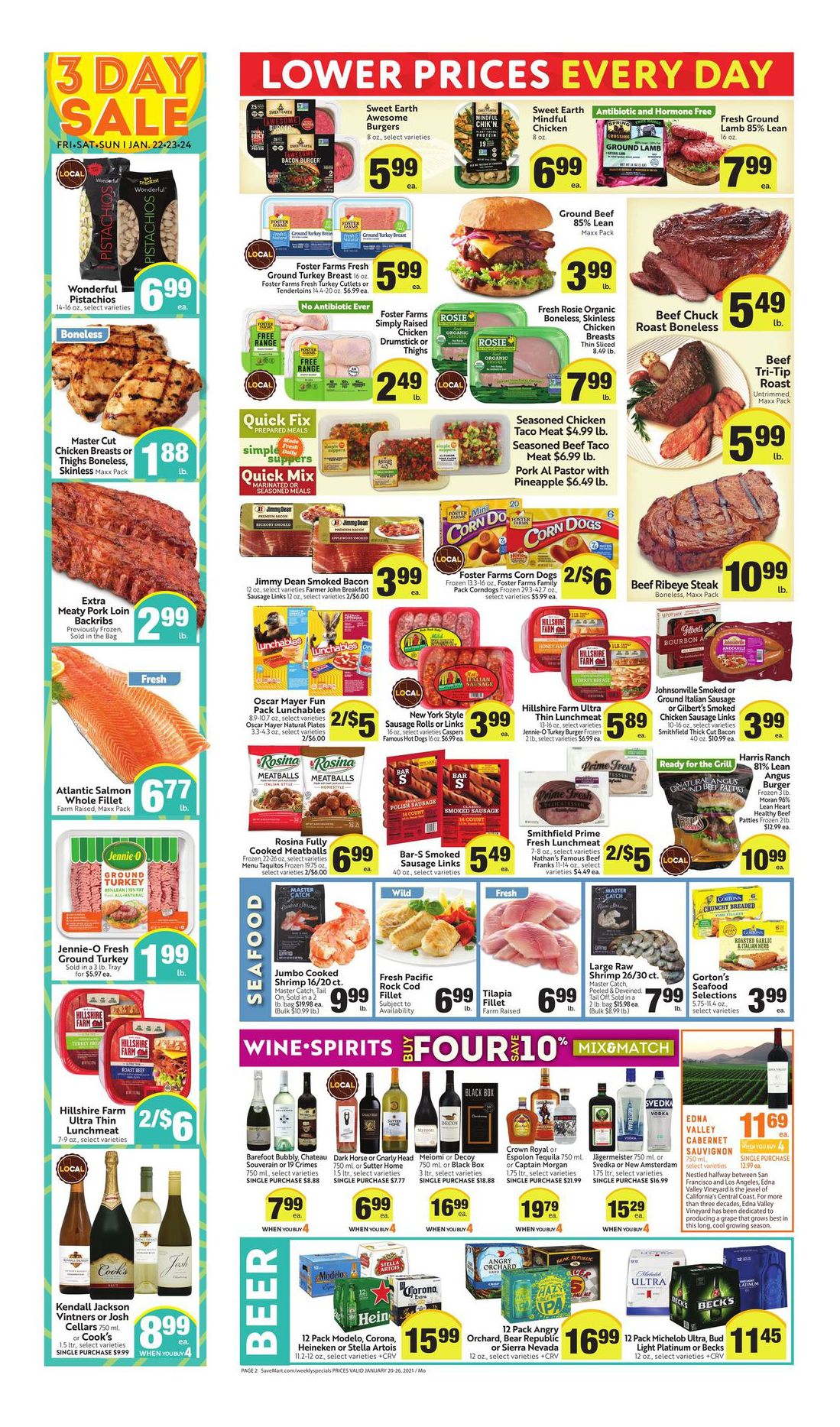 Save Mart Weekly Ad Flyer January 20 to January 26, 2021