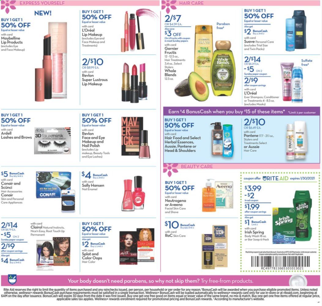 RITE AID Weekly Ad Flyer January 24 to January 30