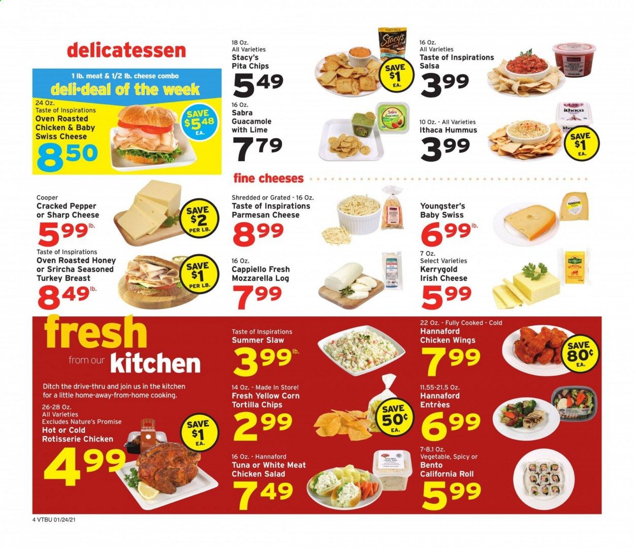 Hannaford (VT) Weekly Ad Flyer January 24 to January 30