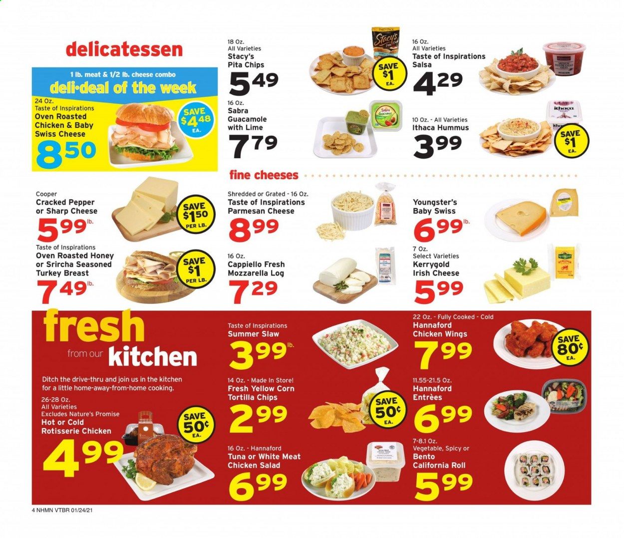 Hannaford (NH) Weekly Ad Flyer January 24 to January 30