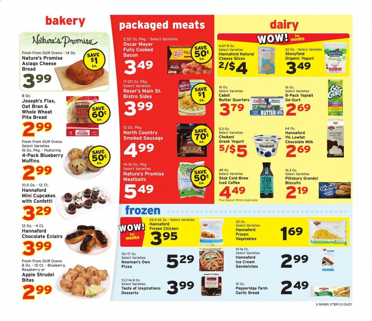 Hannaford (NH) Weekly Ad Flyer January 24 to January 30