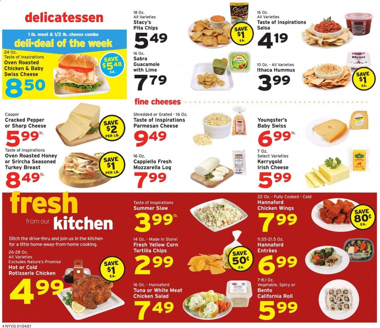 Hannaford (NY) Weekly Ad Flyer January 24 to January 30