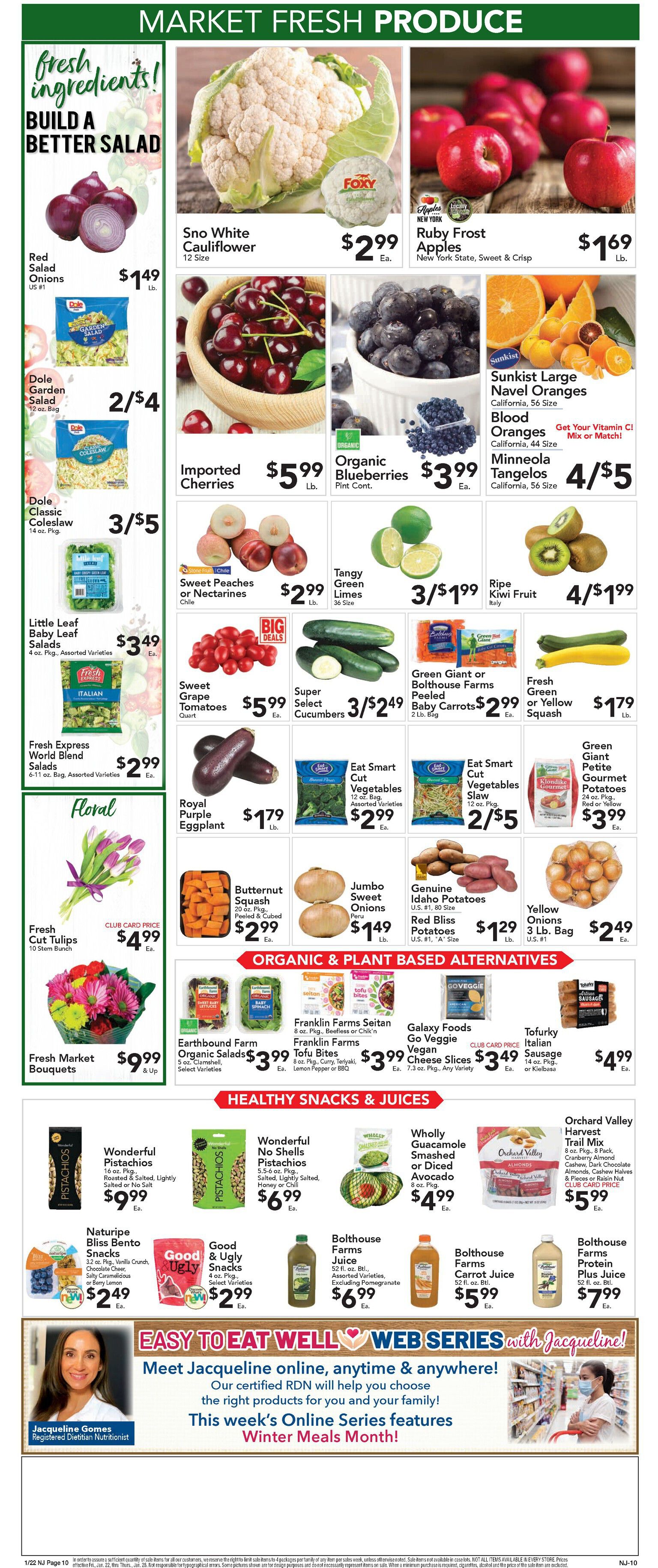 Foodtown Weekly Ad Flyer January 22 to January 28, 2021