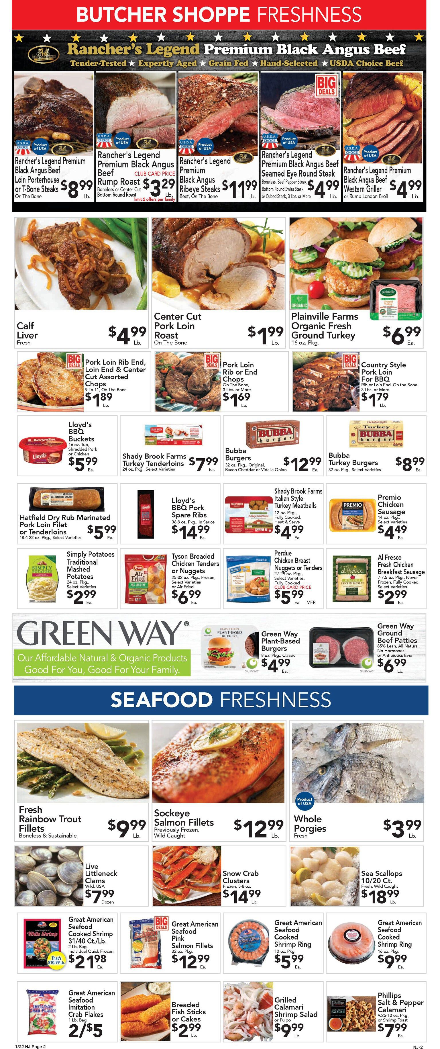 Foodtown Weekly Ad Flyer January 22 to January 28, 2021