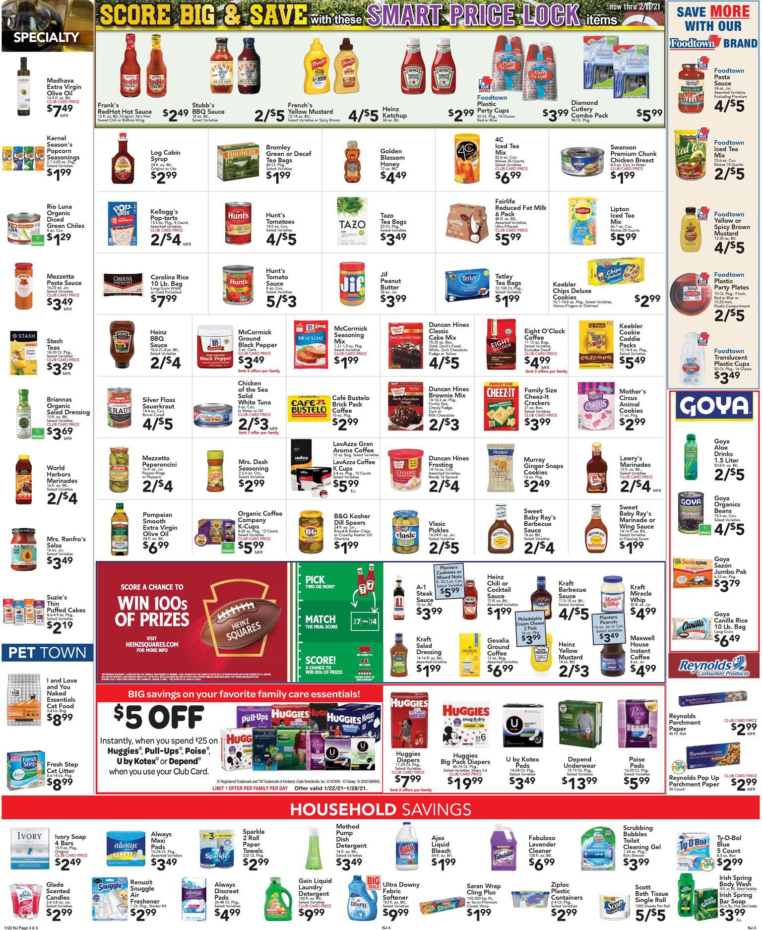 Foodtown Weekly Ad Flyer January 22 to January 28, 2021