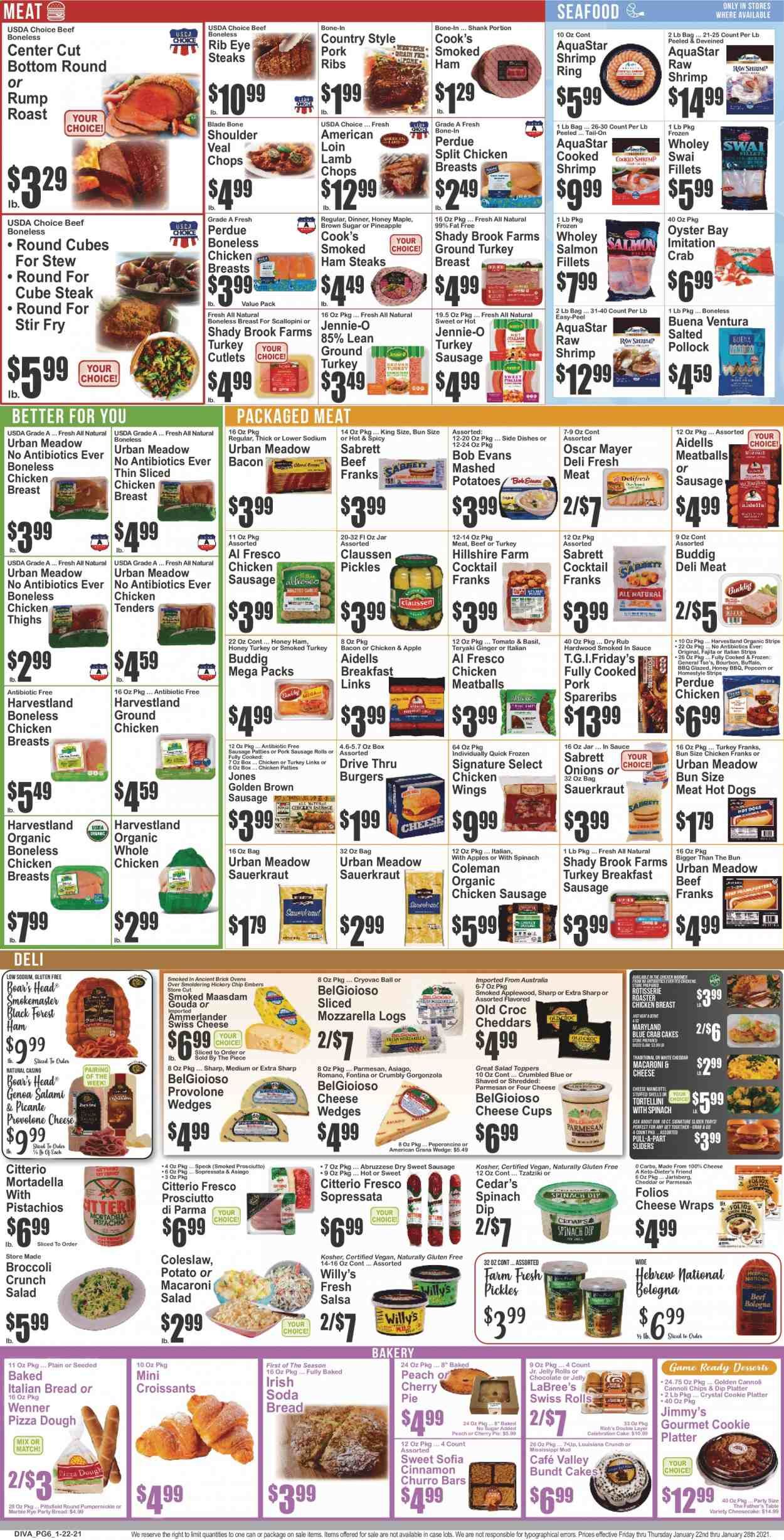 Key Food (NJ, NY) Weekly Ad Flyer January 22 to January 28