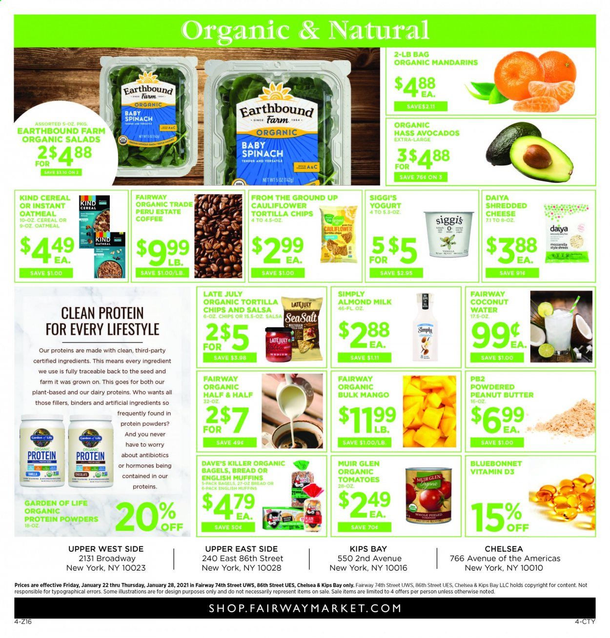 Fairway Market (CT, NJ, NY) Weekly Ad Flyer January 22 to January 28
