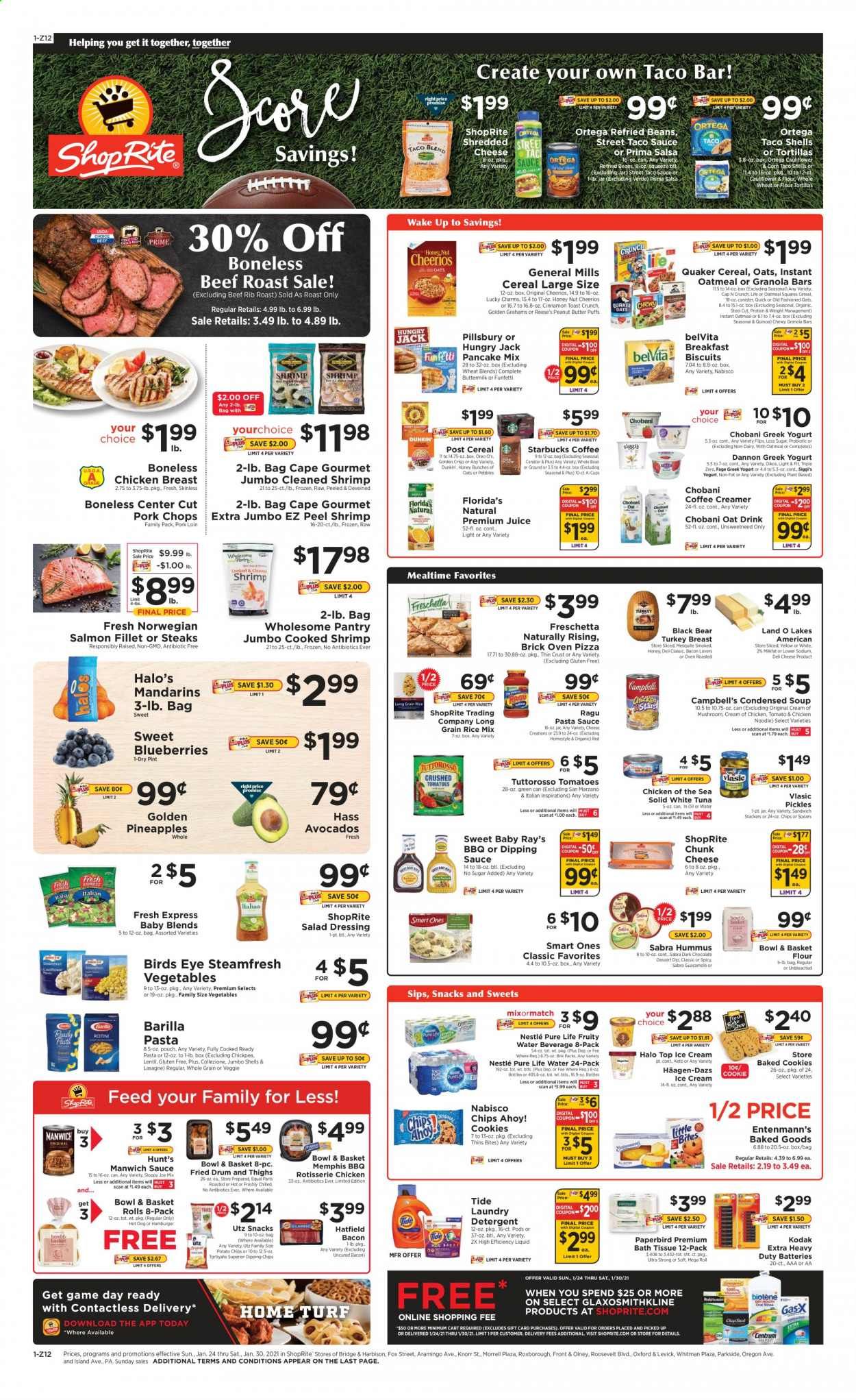 ShopRite (CT, DE, MD, NJ, NY, PA) Weekly Ad Flyer January 24 to January 30
