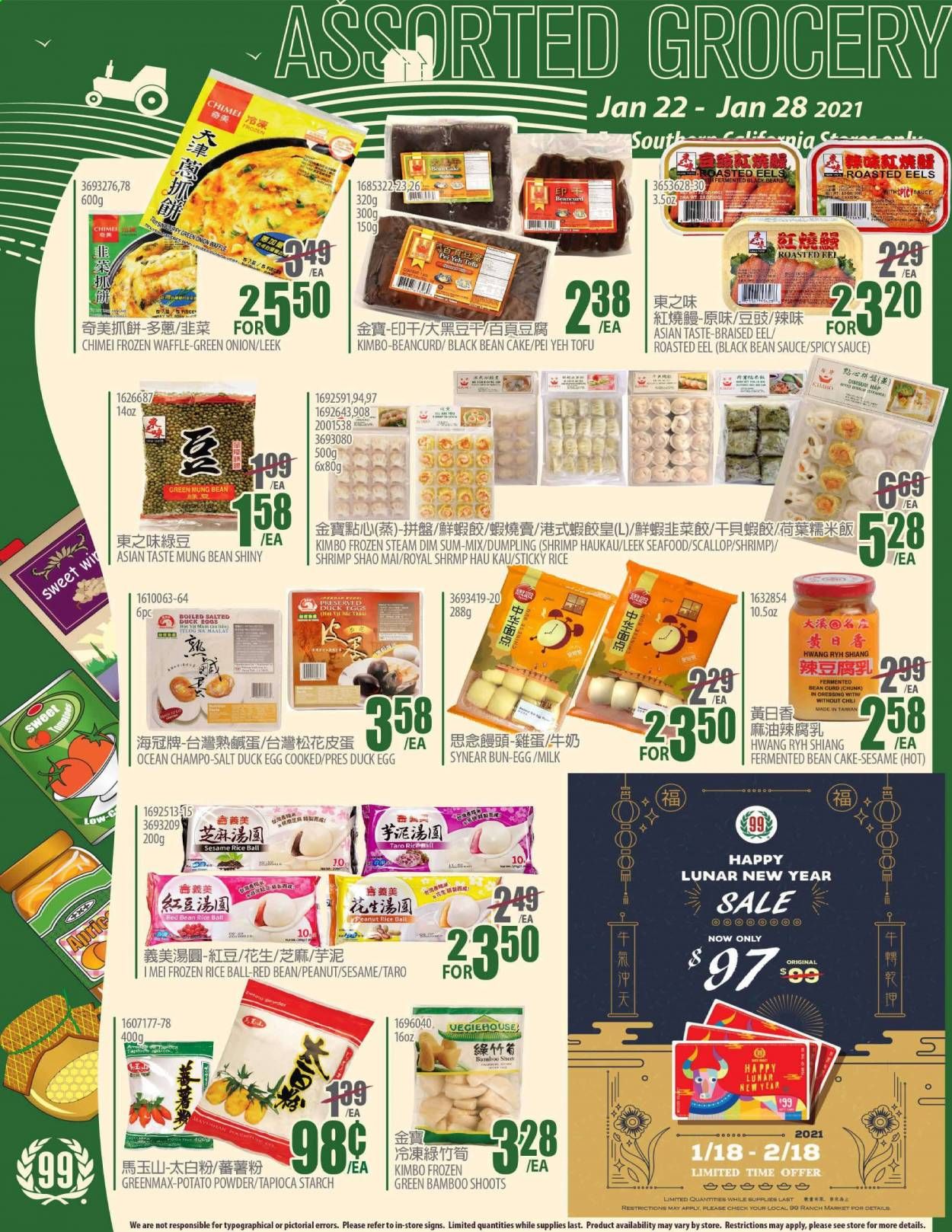 99 Ranch Market (CA) Weekly Ad Flyer January 22 to January 28