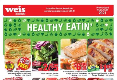 Weis Weekly Ad Flyer January 21 to January 28