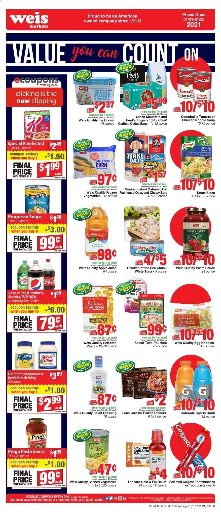 Weis Weekly Ad Flyer January 21 to January 28