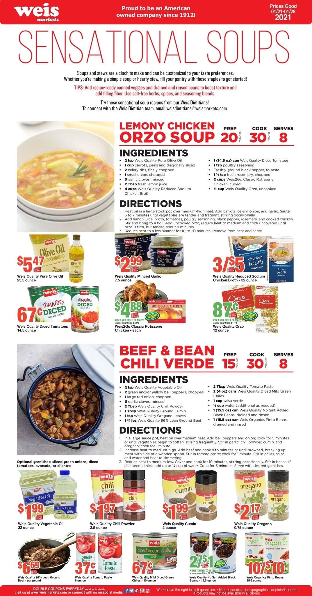 Weis Weekly Ad Flyer January 21 to January 28