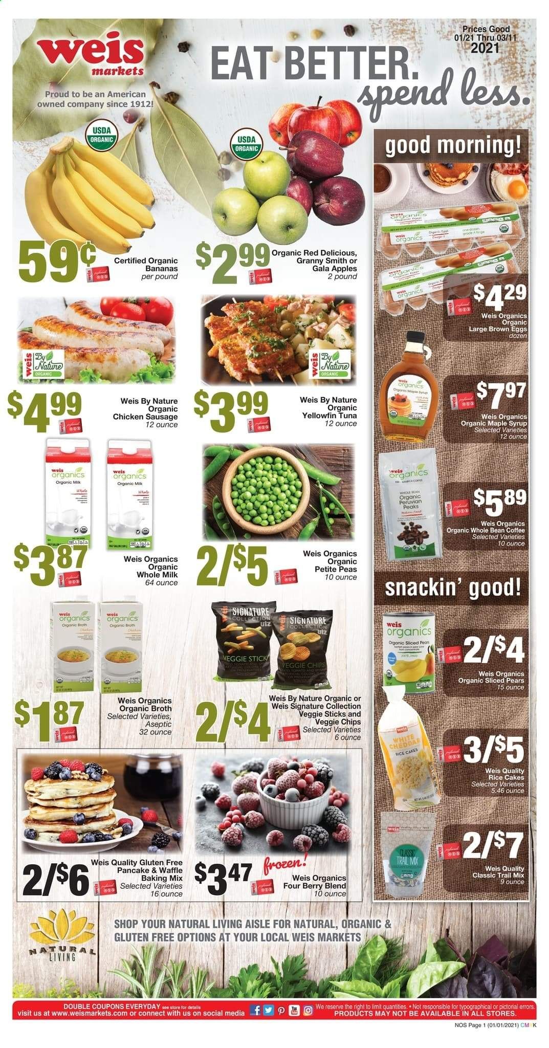 Weis Weekly Ad Flyer January 21 to March 11