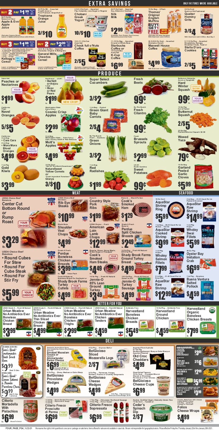 Key Food Weekly Ad Flyer January 22 to January 28, 2021