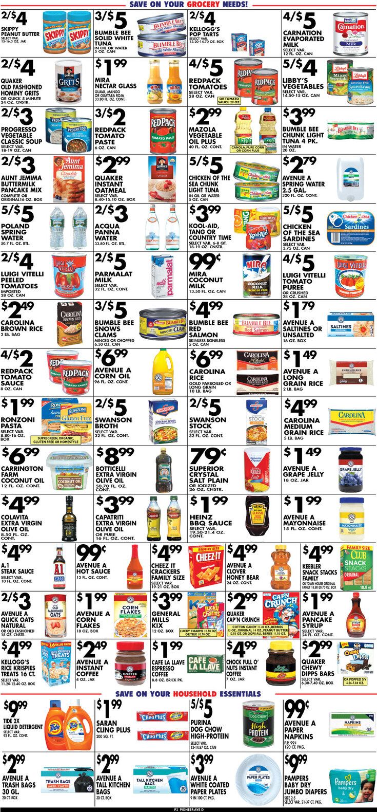 Pioneer Supermarkets Weekly Ad Flyer January 22 to January 28, 2021