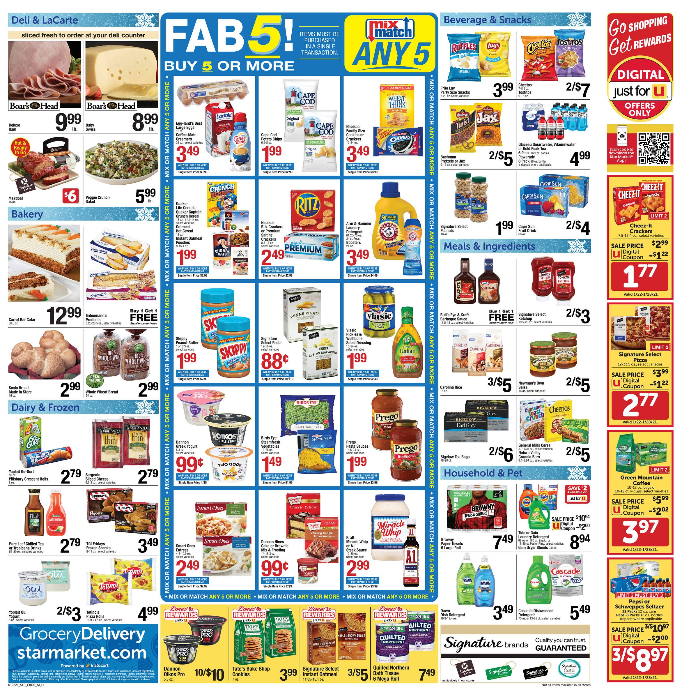 Star Market Weekly Ad Flyer January 22 to January 28, 2021