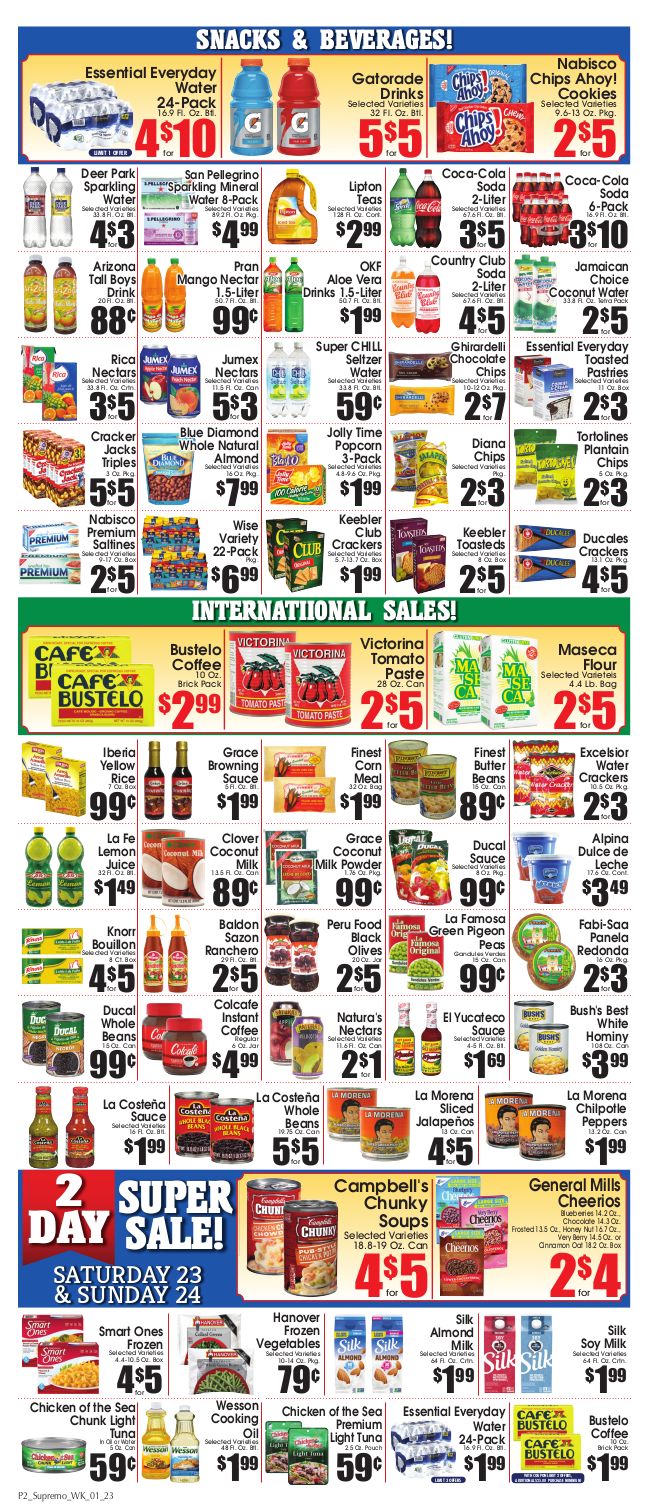Supremo Food Market Weekly Ad Flyer January 23 to January 29, 2021