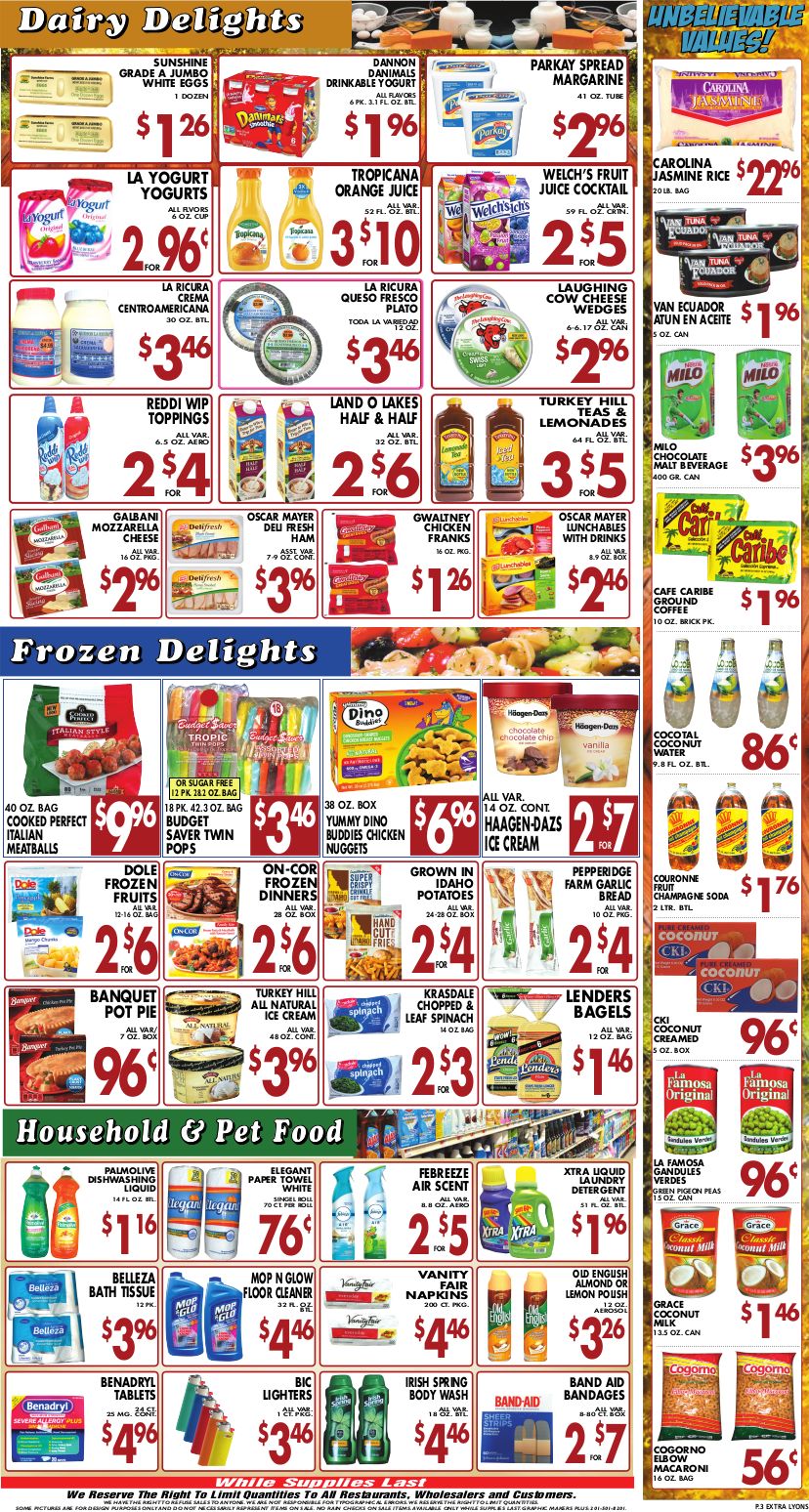 Extra Supermarket Weekly Ad Flyer January 22 to January 28, 2021