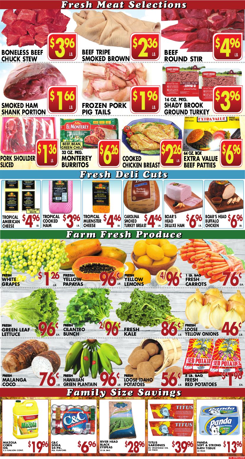 Extra Supermarket Weekly Ad Flyer January 22 to January 28, 2021