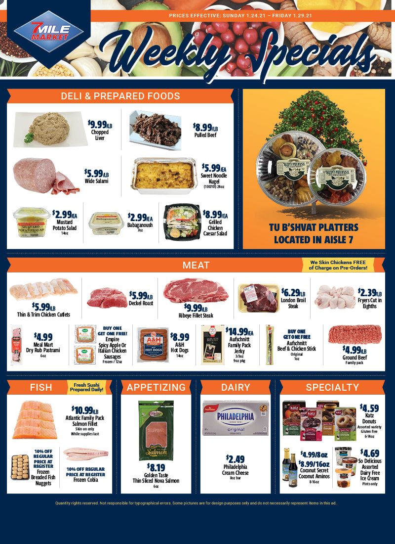 7 Mile Market Weekly Ad Flyer January 24 to January 29, 2021