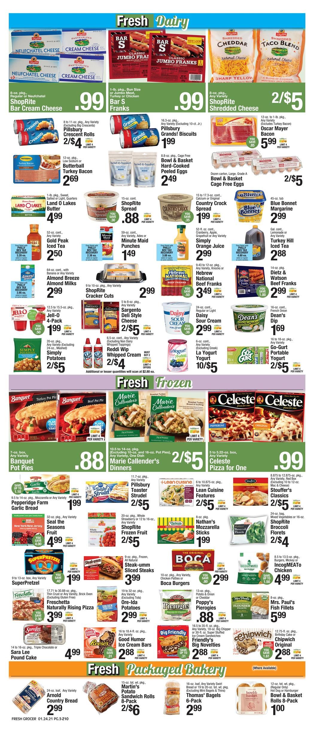 The Fresh Grocer Weekly Ad Flyer January 24 to January 30, 2021