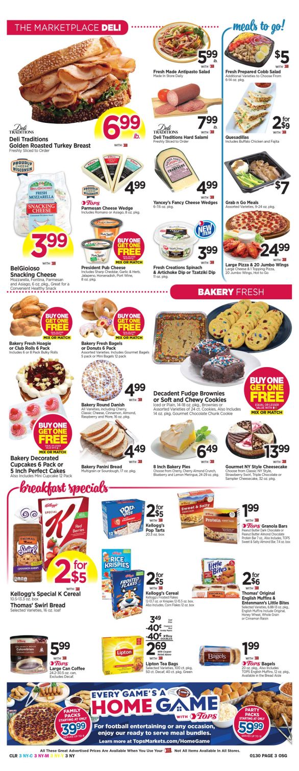 Tops Friendly Markets Weekly Ad Flyer January 24 to January 30, 2021
