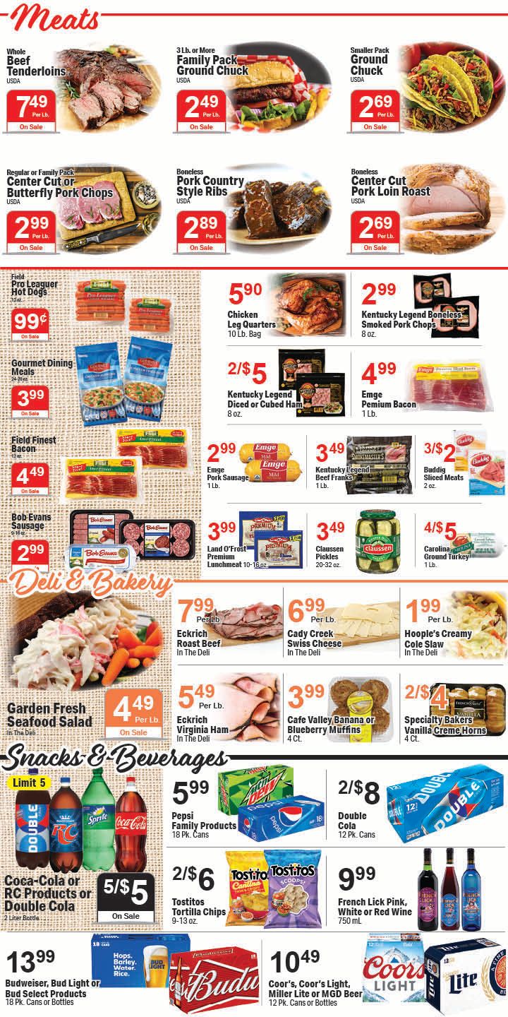 Wesselman's Weekly Ad Flyer January 24 to January 30, 2021