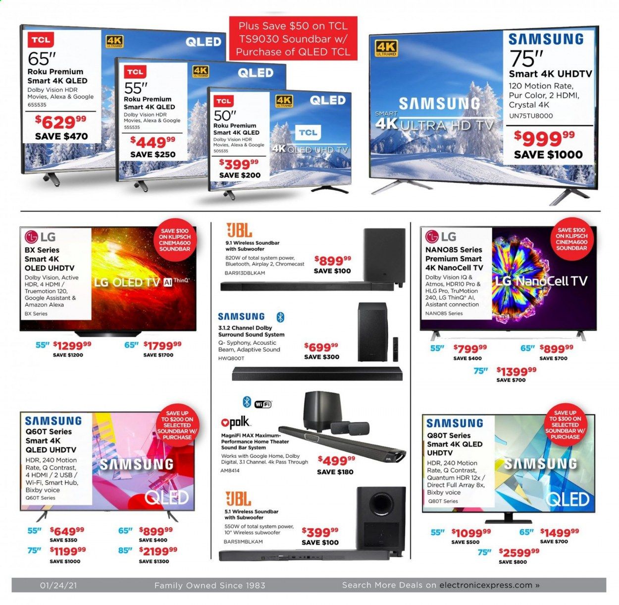 Electronic Express Weekly Ad Flyer January 24 to January 30