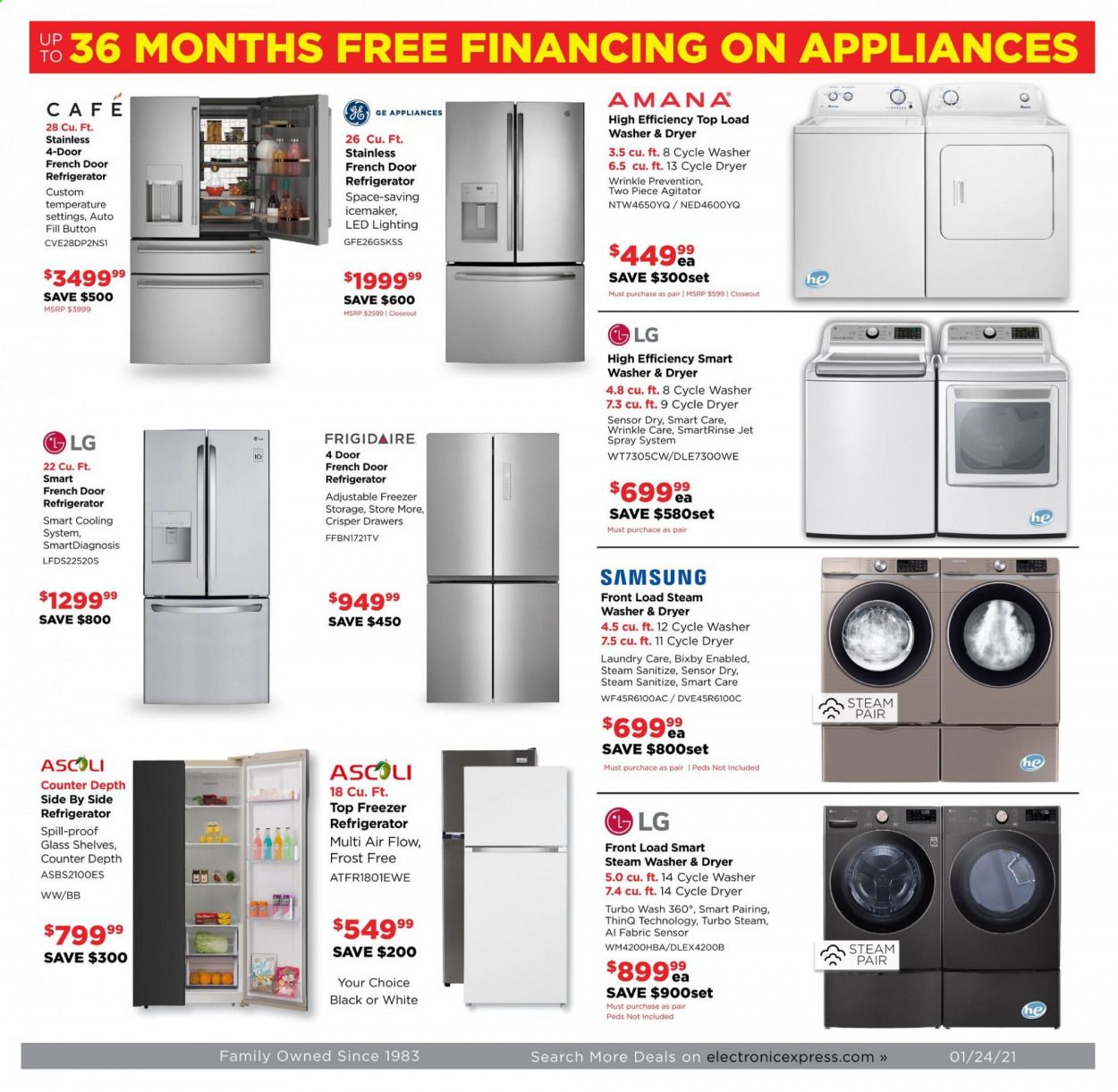 Electronic Express Weekly Ad Flyer January 24 to January 30