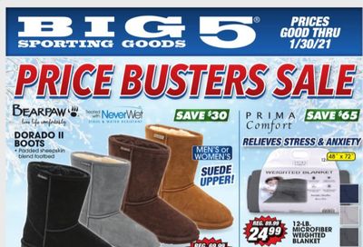 Big 5 Weekly Ad Flyer January 24 to January 30