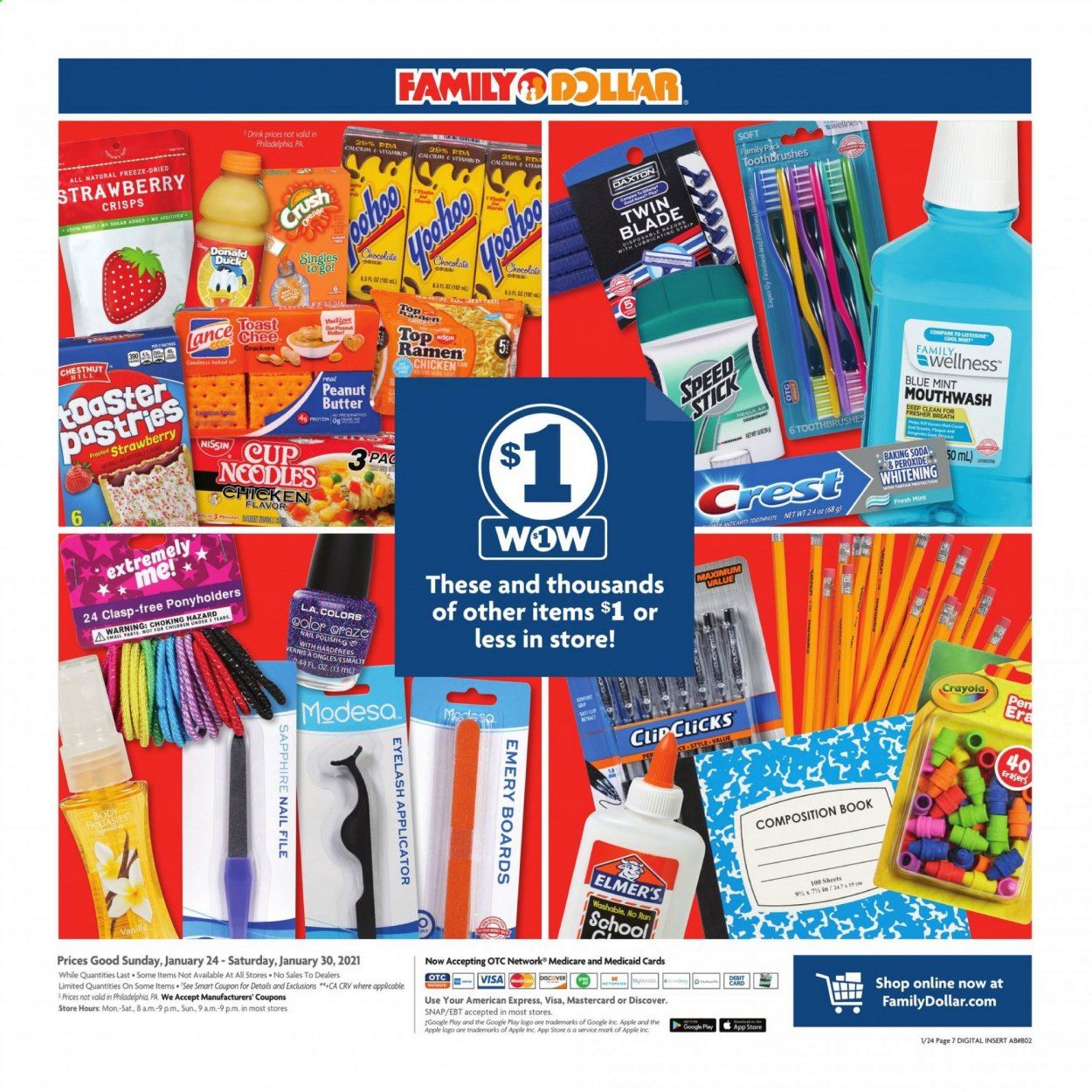 Family Dollar Weekly Ad Flyer January 24 to January 30