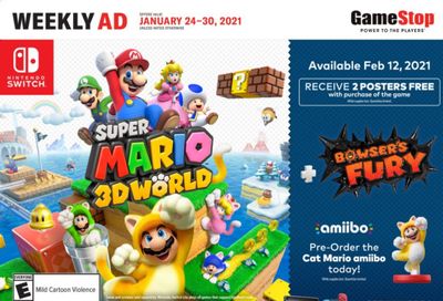GameStop Weekly Ad Flyer January 24 to January 30
