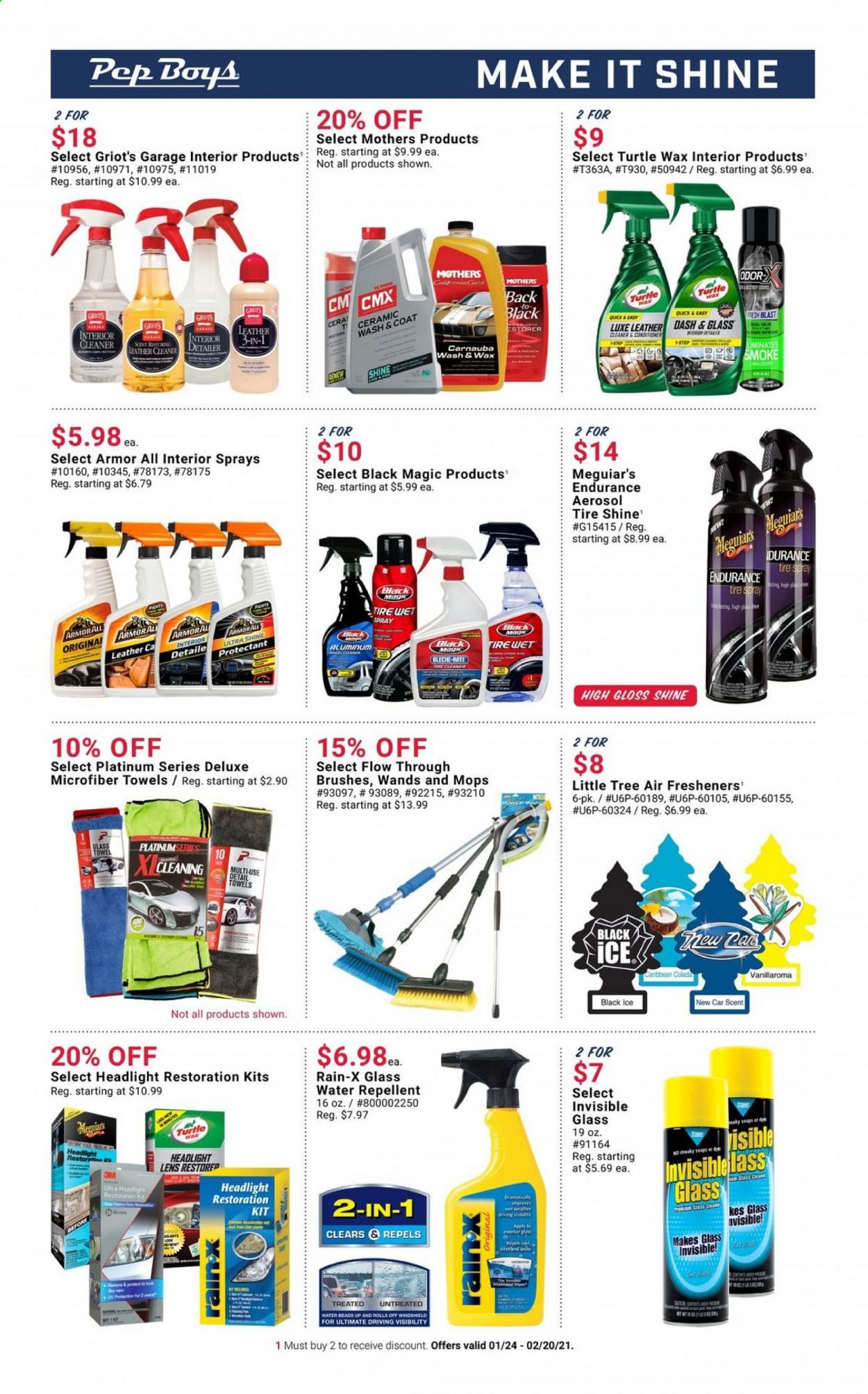 Pep Boys Weekly Ad Flyer January 24 to February 20