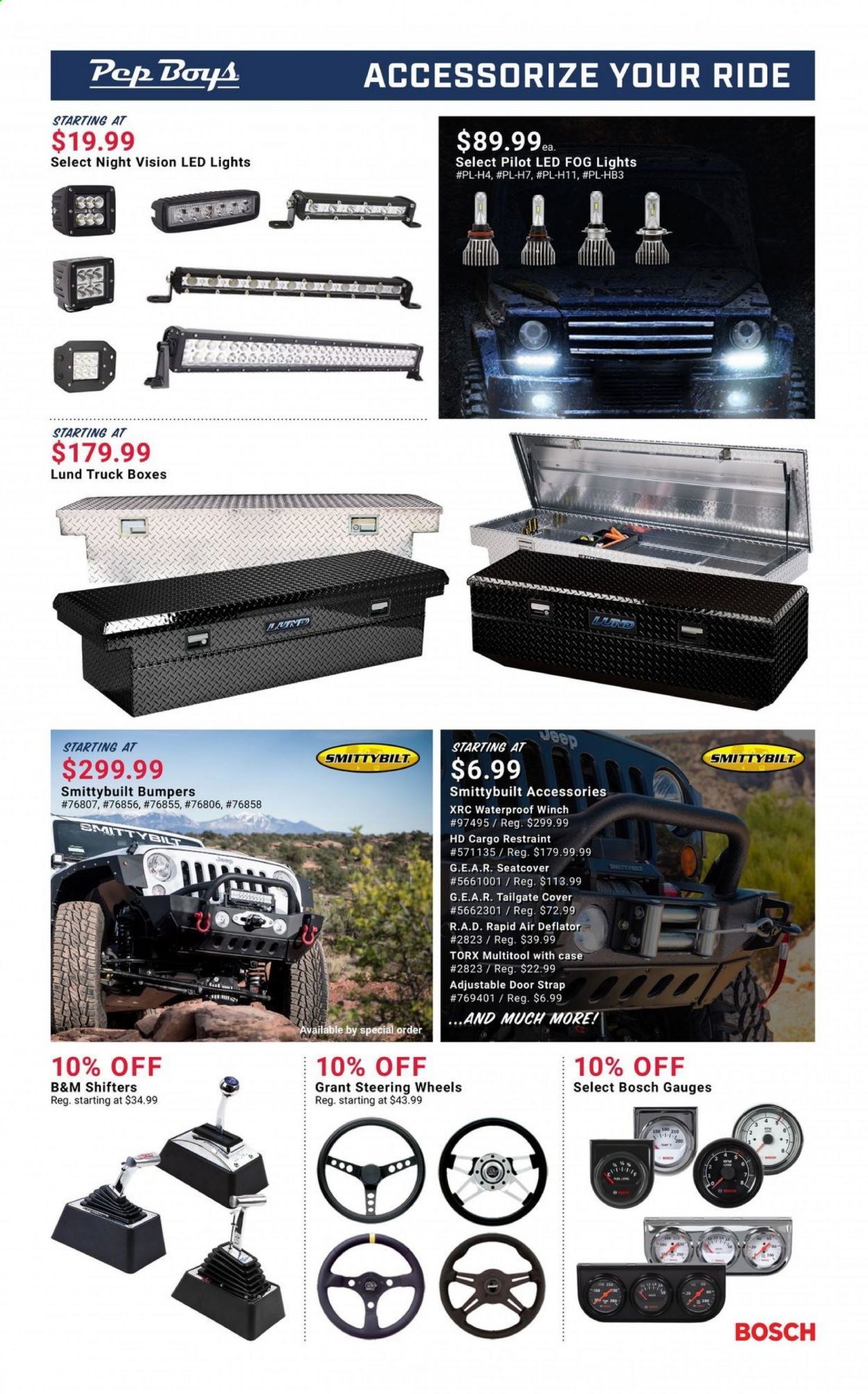 Pep Boys Weekly Ad Flyer January 24 to February 20