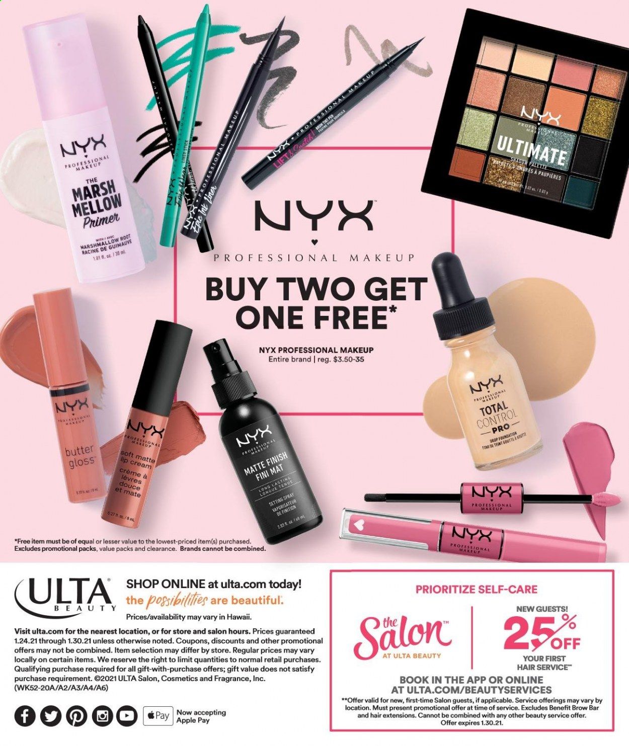 Ulta Beauty Weekly Ad Flyer January 24 to January 30