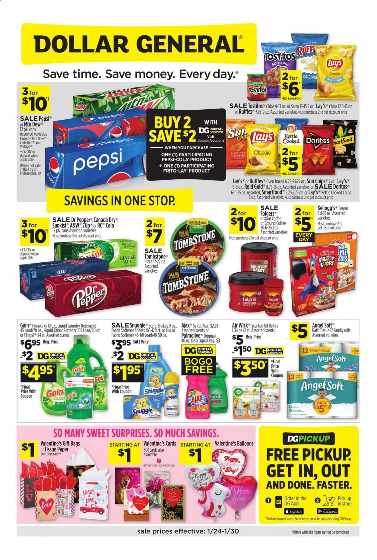 Dollar General (AZ, CO, NM, TX, UT) Weekly Ad Flyer January 24 to January 30