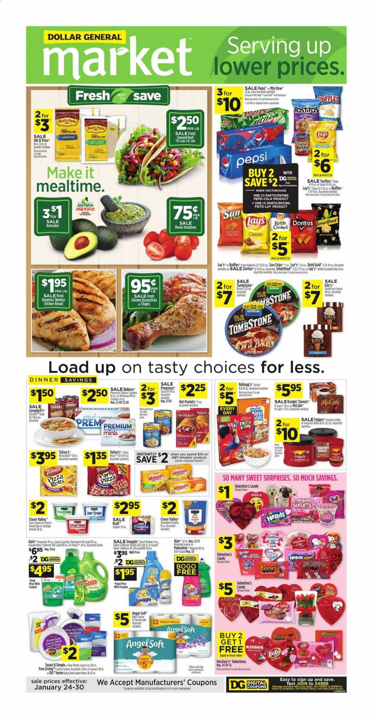 Dollar General (AL, GA, KY, LA, TN) Weekly Ad Flyer January 24 to January 30