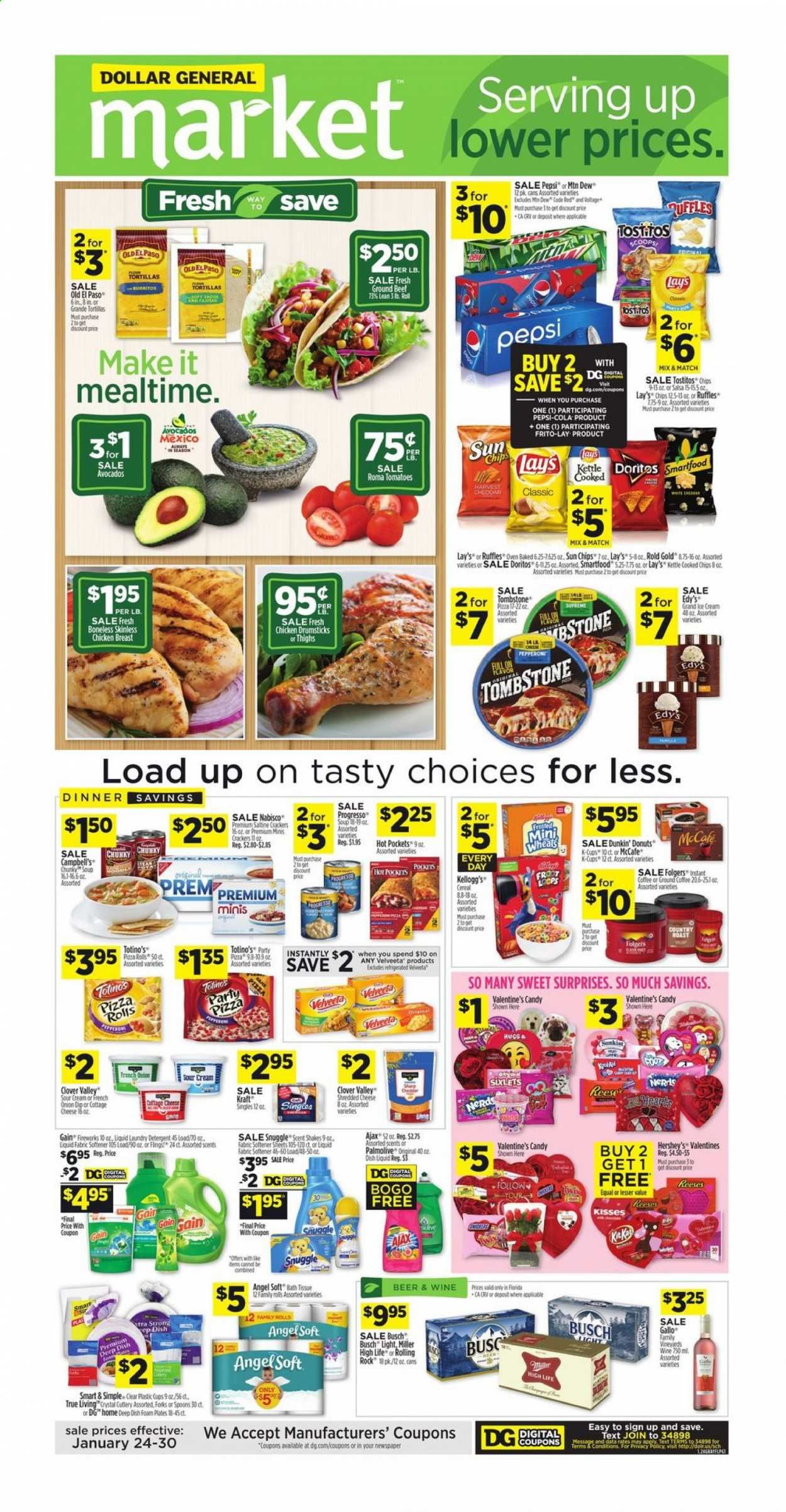 Dollar General (FL) Weekly Ad Flyer January 24 to January 30