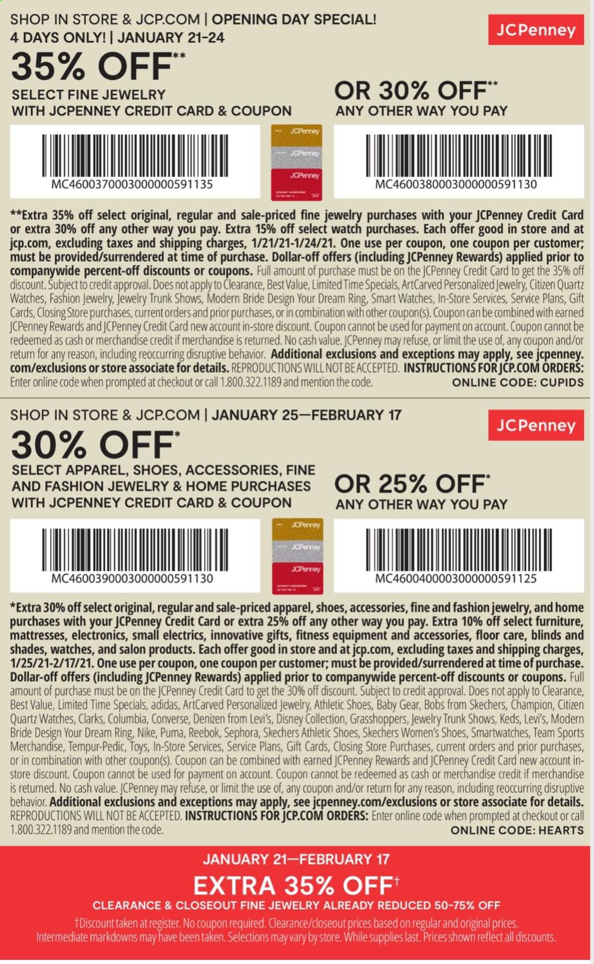 JCPenney Weekly Ad Flyer January 21 to February 17