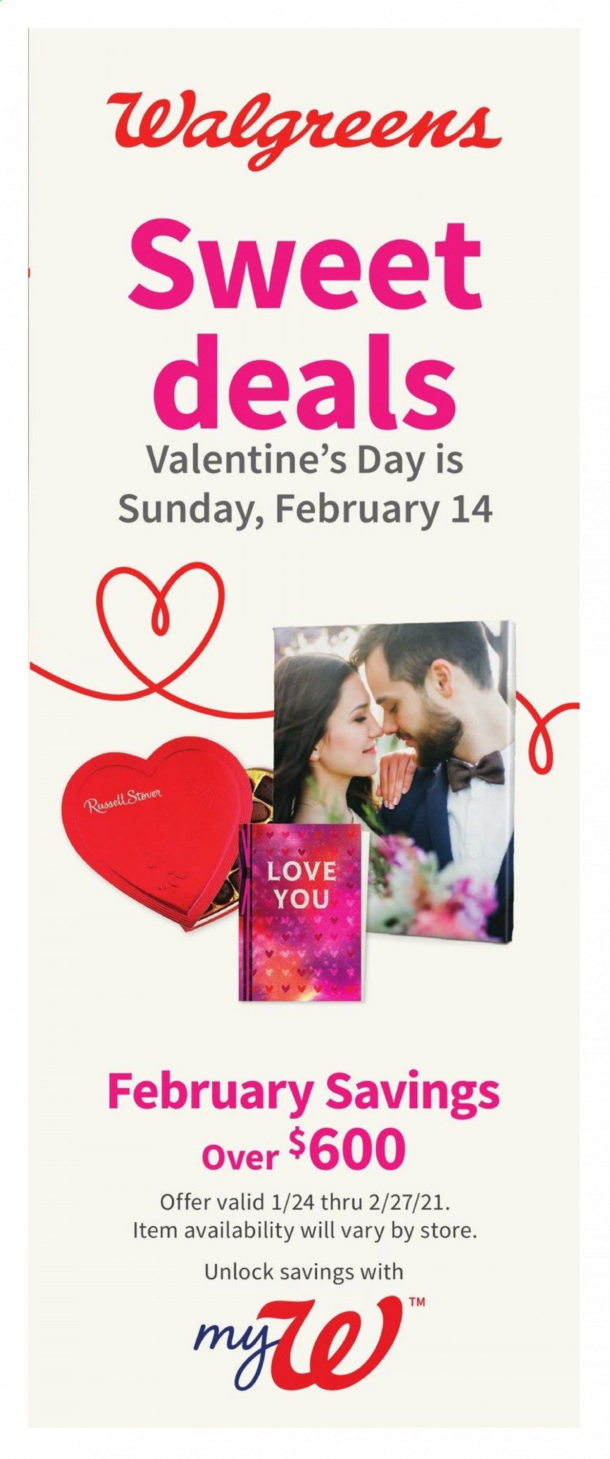 Walgreens Weekly Ad Flyer January 24 to February 27
