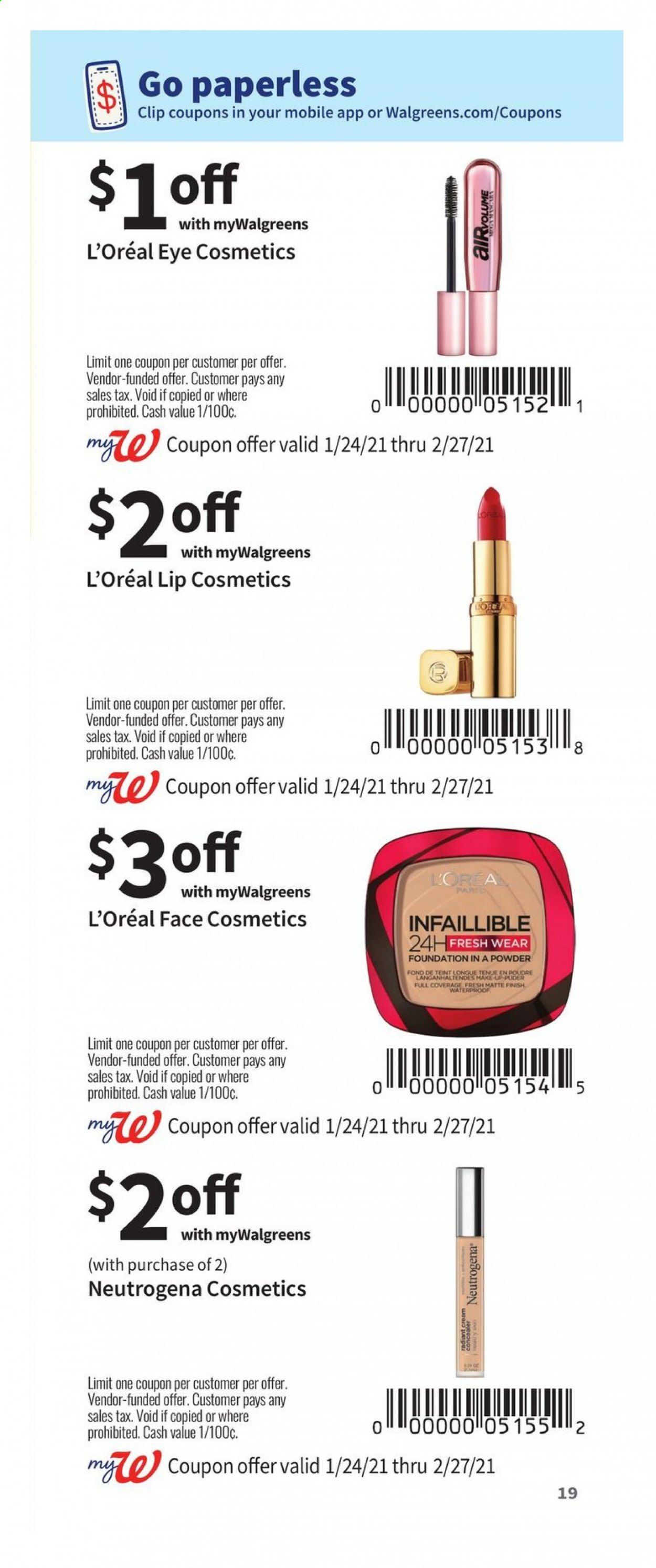 Walgreens Weekly Ad Flyer January 24 to February 27
