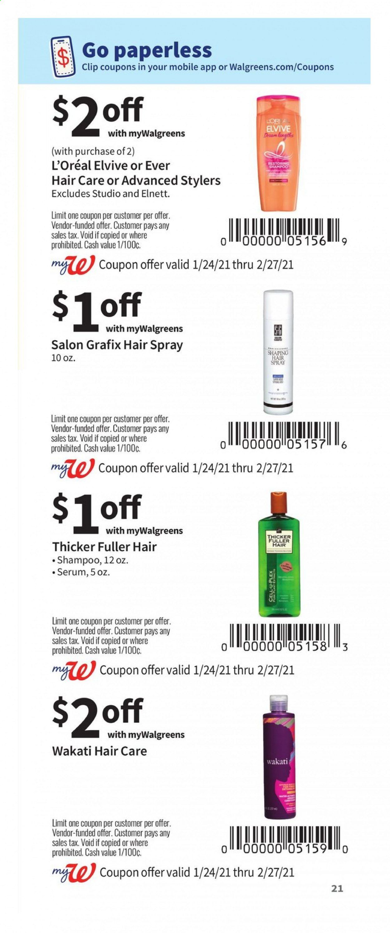 Walgreens Weekly Ad Flyer January 24 to February 27
