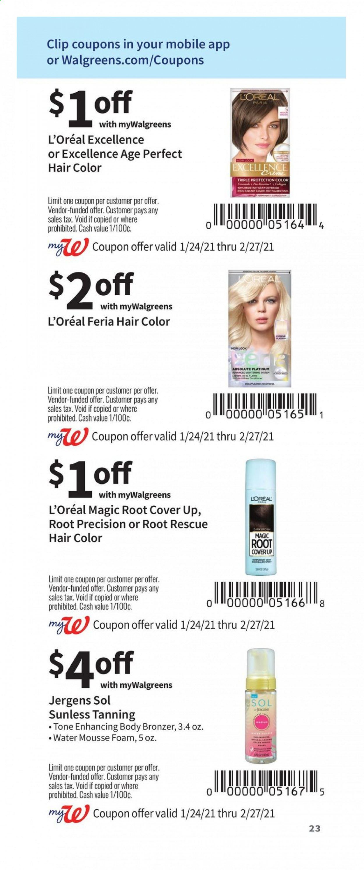 Walgreens Weekly Ad Flyer January 24 to February 27