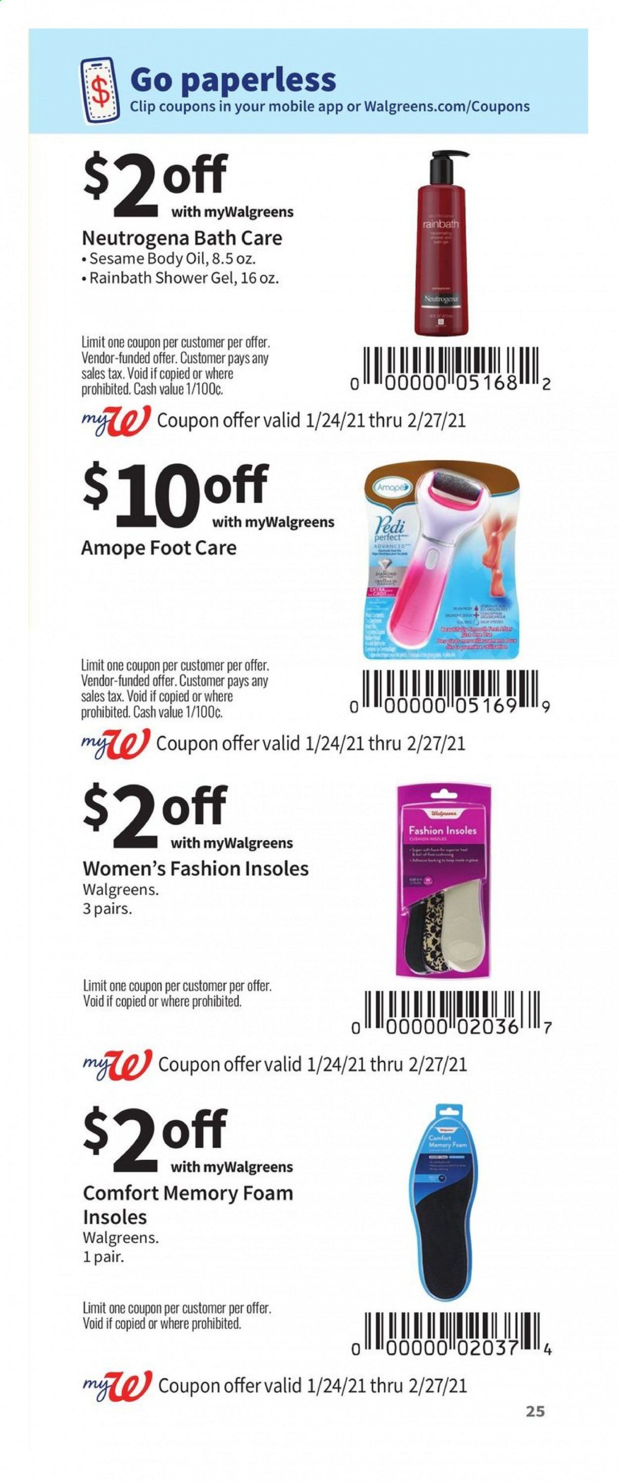 Walgreens Weekly Ad Flyer January 24 to February 27