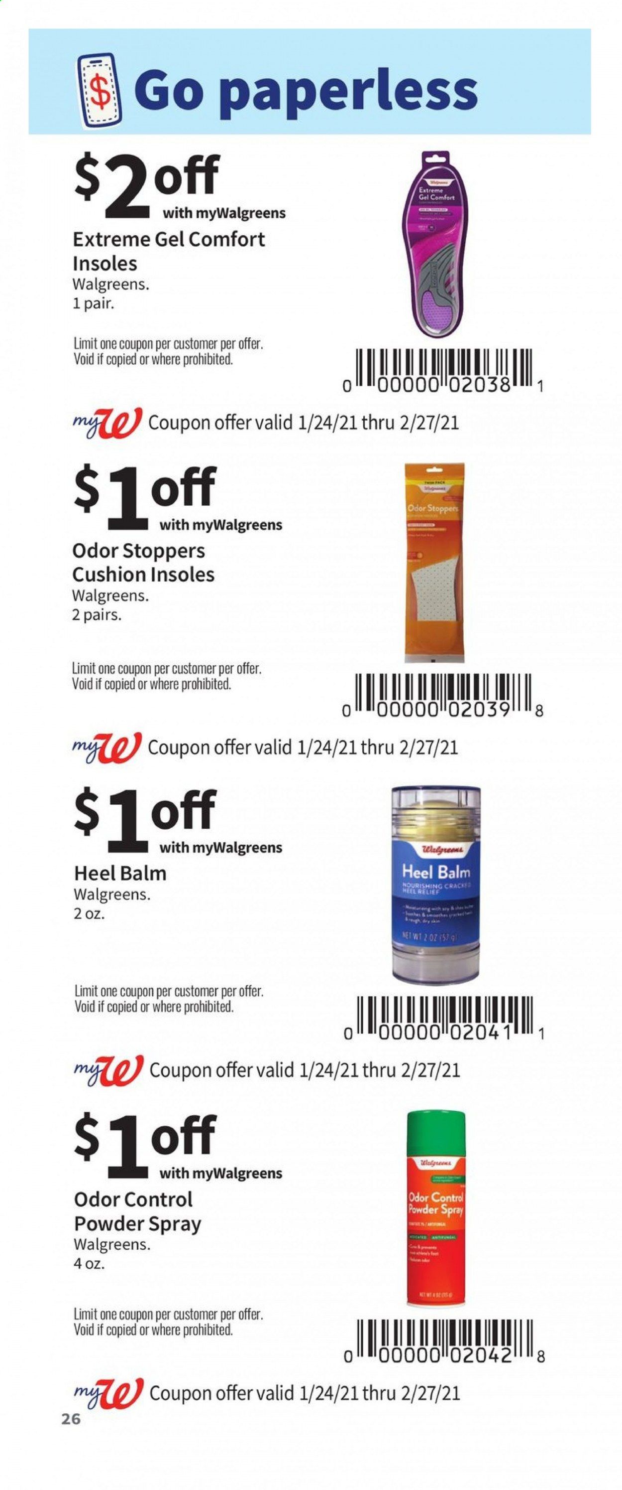 Walgreens Weekly Ad Flyer January 24 to February 27