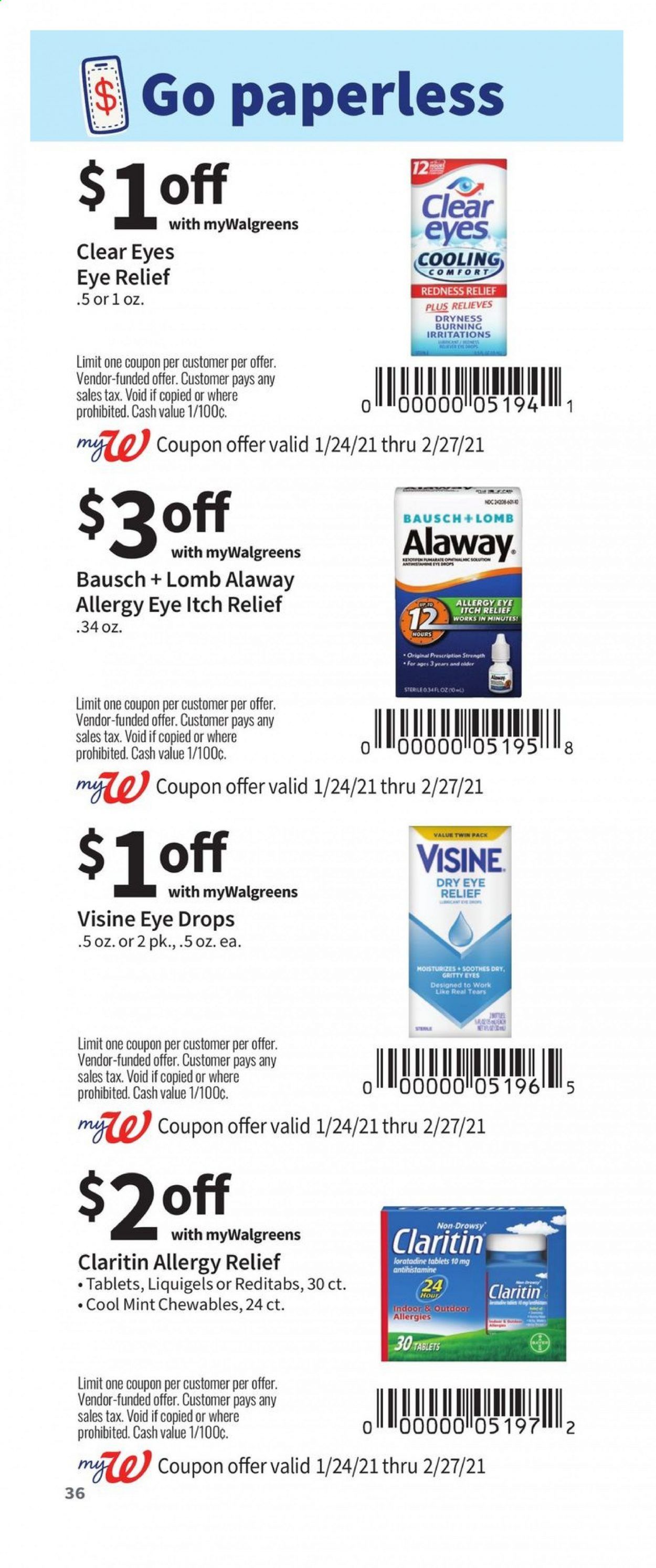 Walgreens Weekly Ad Flyer January 24 to February 27