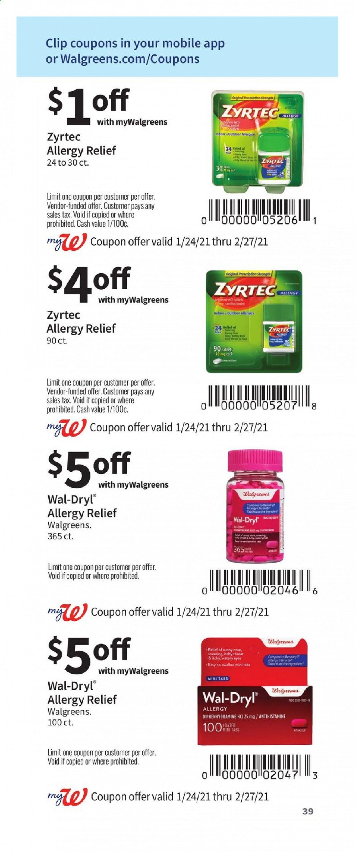 Walgreens Weekly Ad Flyer January 24 to February 27