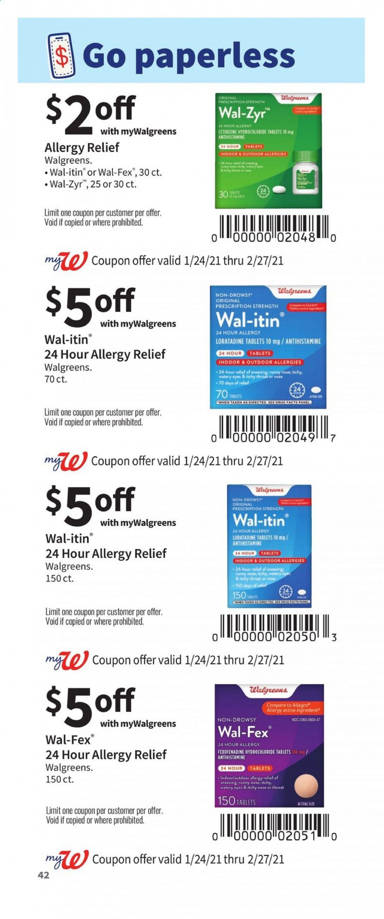 Walgreens Weekly Ad Flyer January 24 to February 27