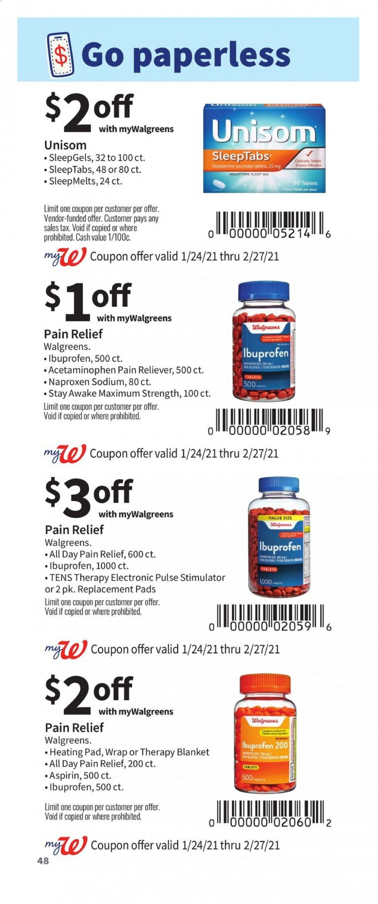 Walgreens Weekly Ad Flyer January 24 to February 27
